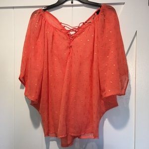 BKE Boutique Sheer Blouse - NWOT
